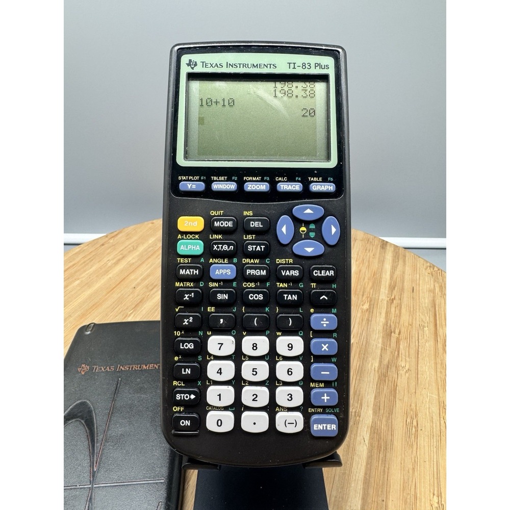 Texas Instruments TI 83 Plus Graphing Calculator - Tested - Picture 2 of 7